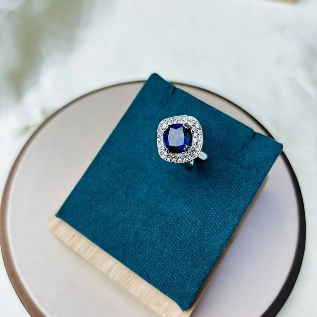 蓝宝石【九总专属】精美时尚蓝宝石戒指XKLB20