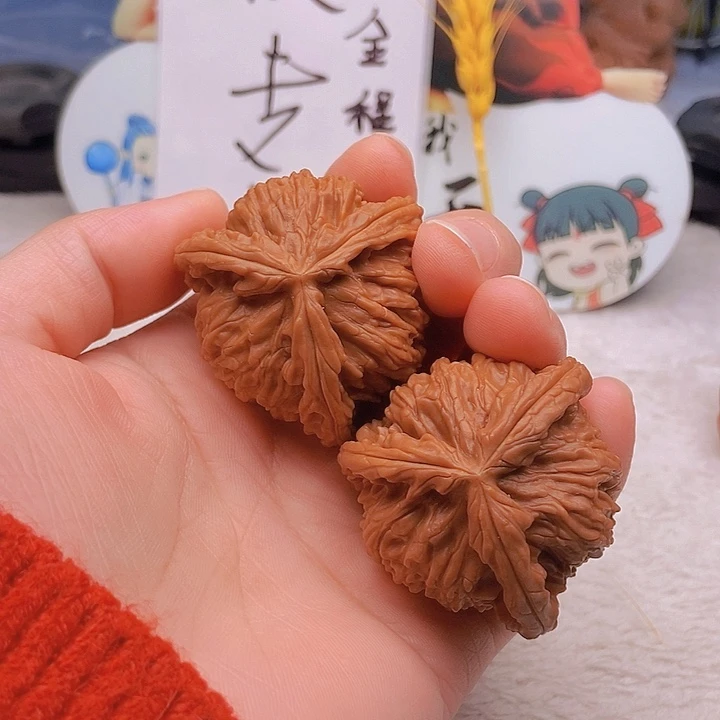 吊坠文玩核桃A**慢三棱