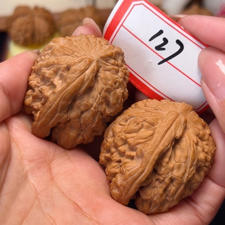 吊坠文玩核桃40全品粗筋一帆风顺127