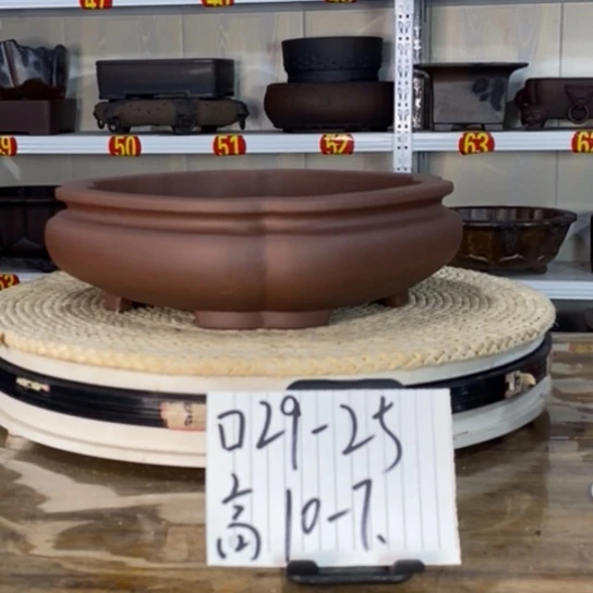 紫砂花盆宜兴紫砂花盆产地直销