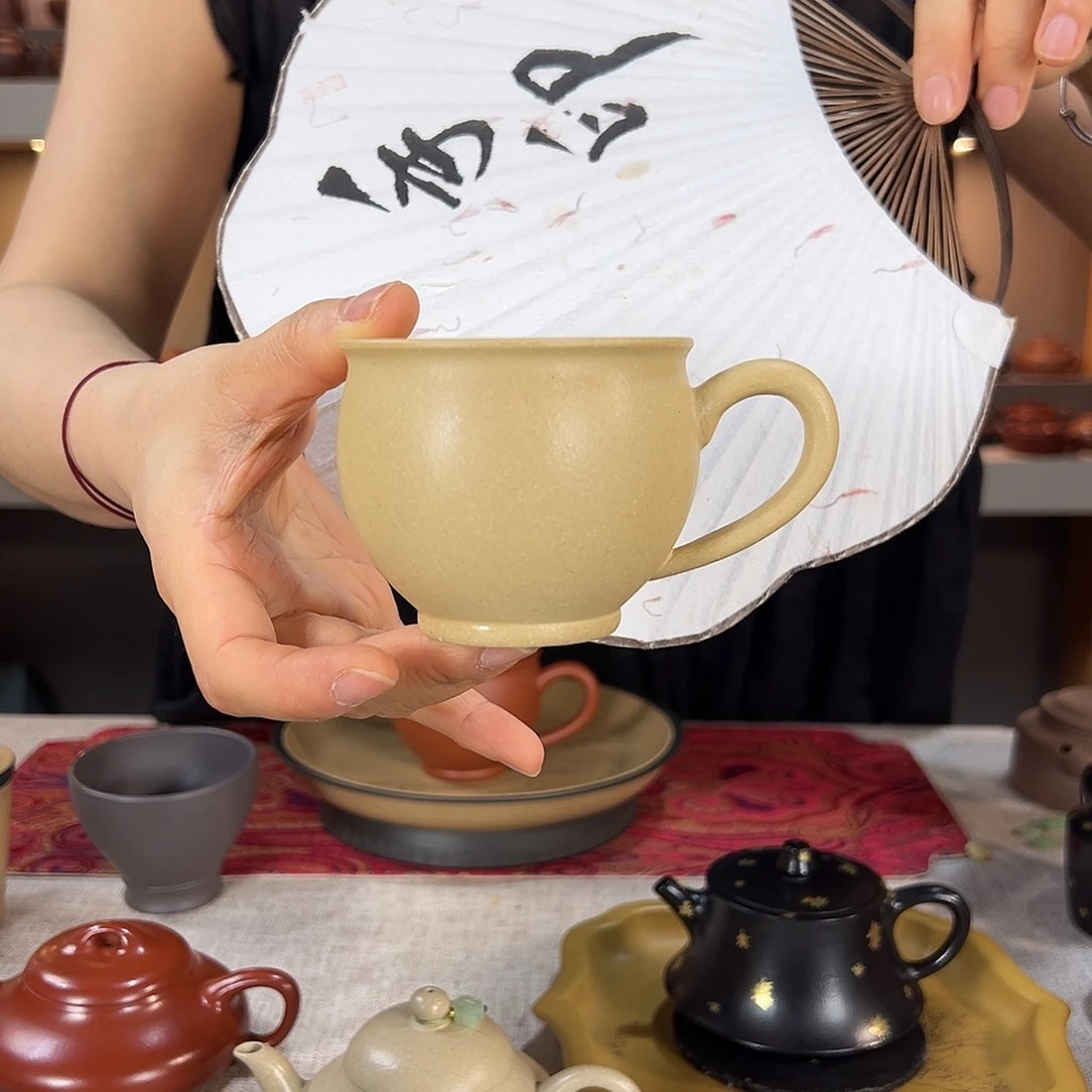 茶壶紫砂本山绿泥 主人杯 170cc