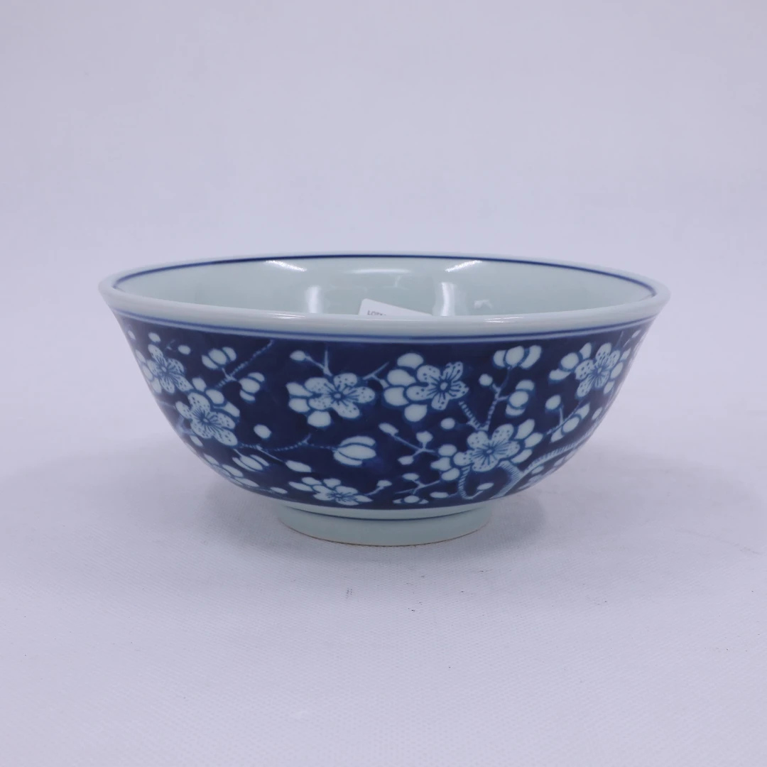 古陶瓷/青花冰梅碗LOT5192-U3