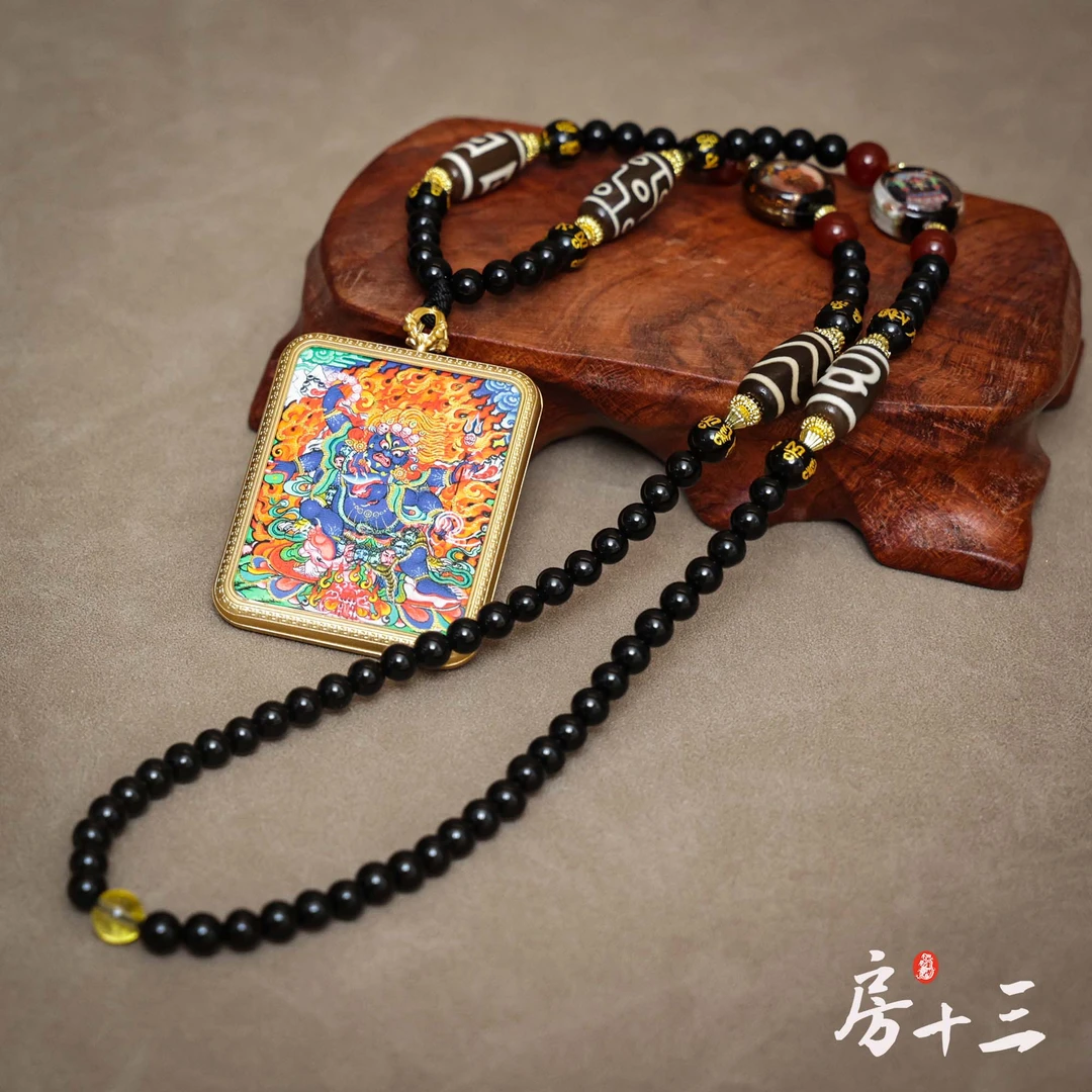 【房十三】五路亨通E款唐卡（男女同款）
