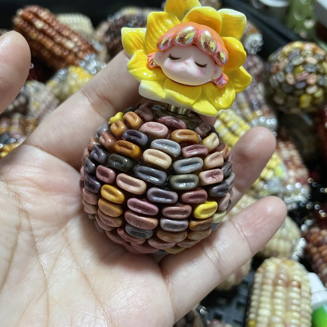米哒冰霜花朵转转头