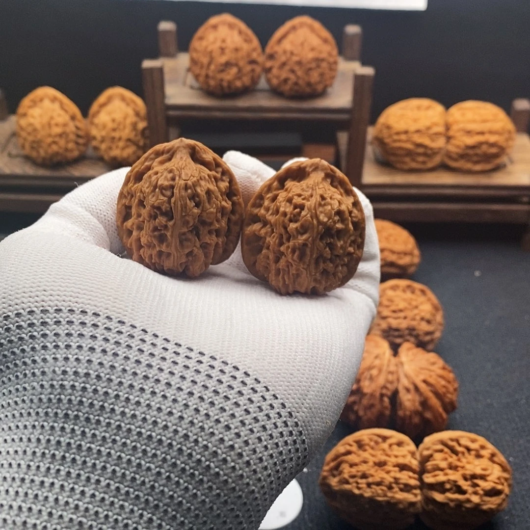 把件文玩核桃38-38-39高三角南疆涿鹿全品