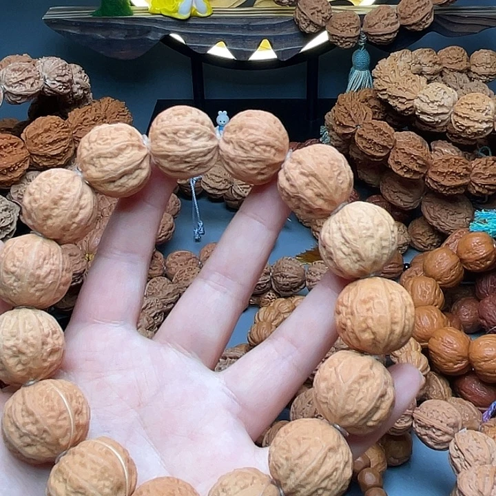 鲤***六吊坠文玩核桃元宝