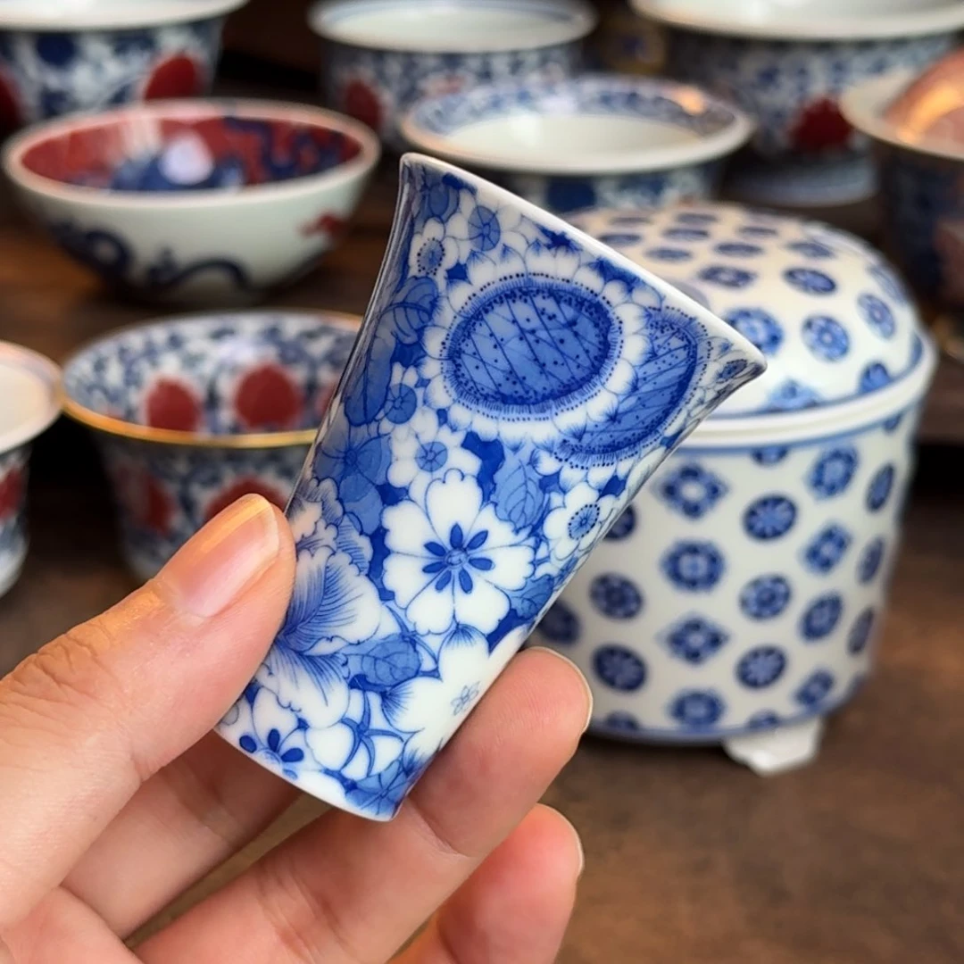 纯手工手绘陶瓷茶具