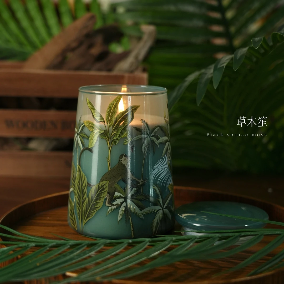 【草木笙】净含量680g香薰蜡烛|绿意与茉莉带来雨后花园的第一印象