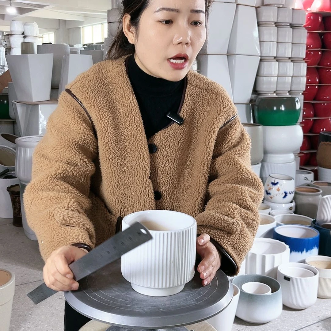 陶瓷口径13-12。亮白