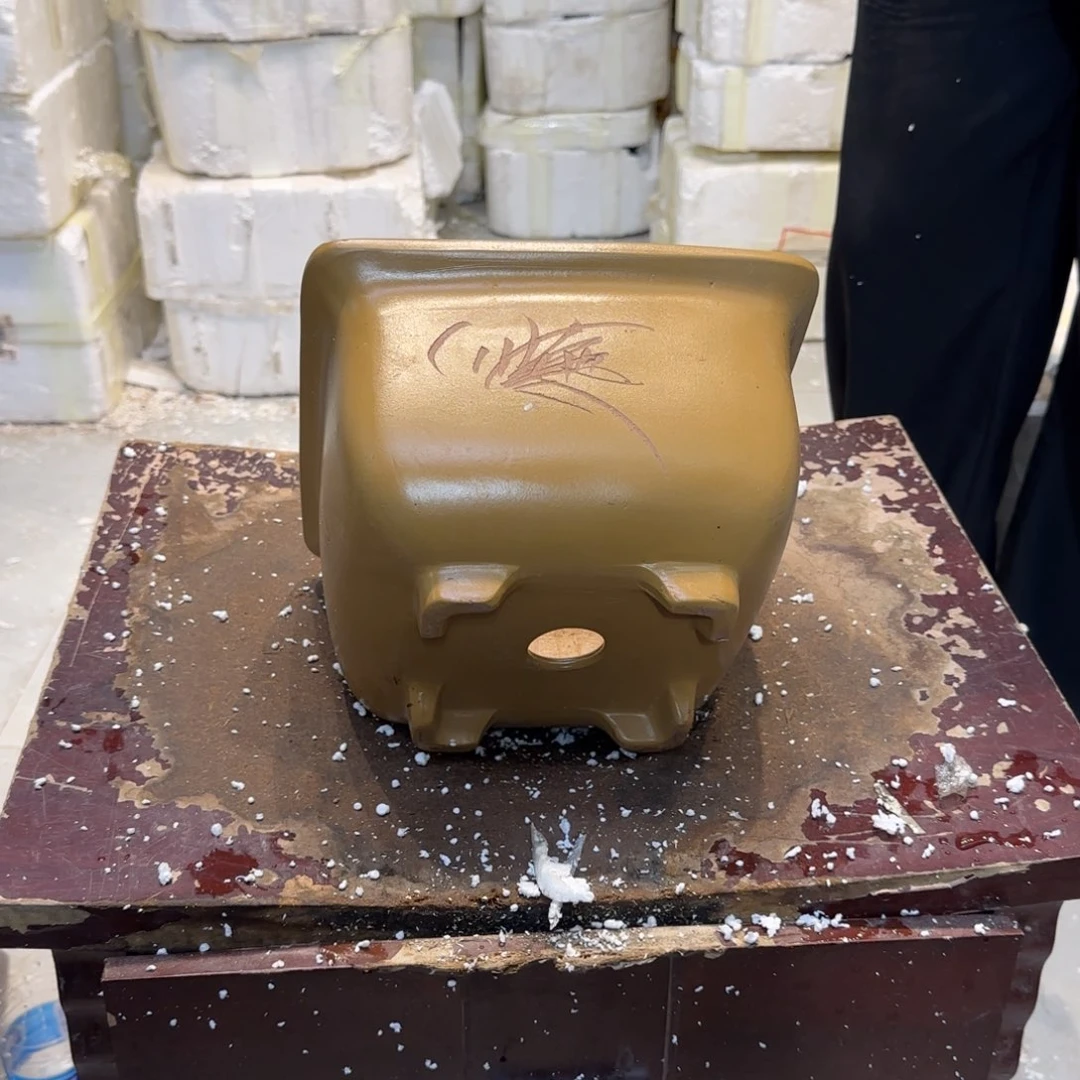 紫砂花盆口径18.13口径