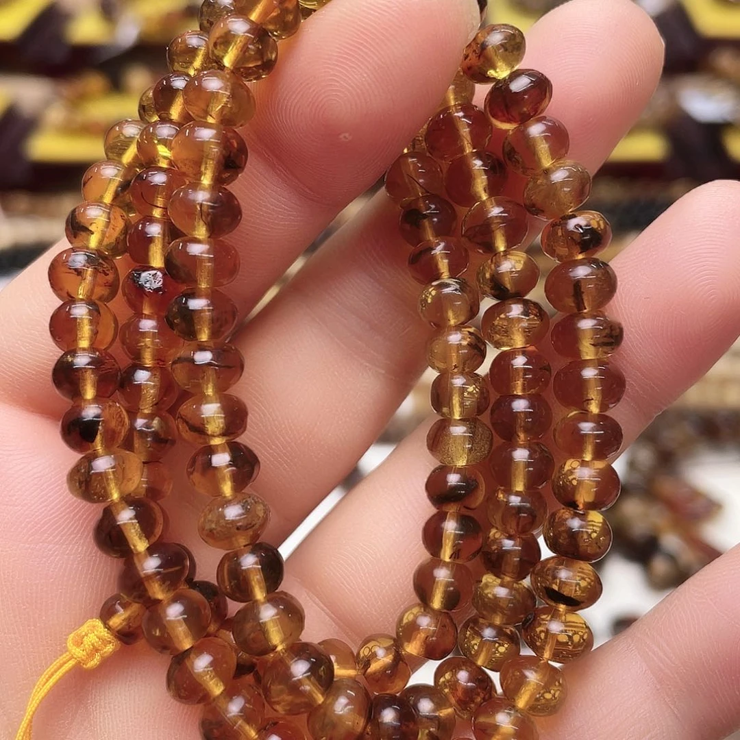 琥珀裸石未镶嵌六