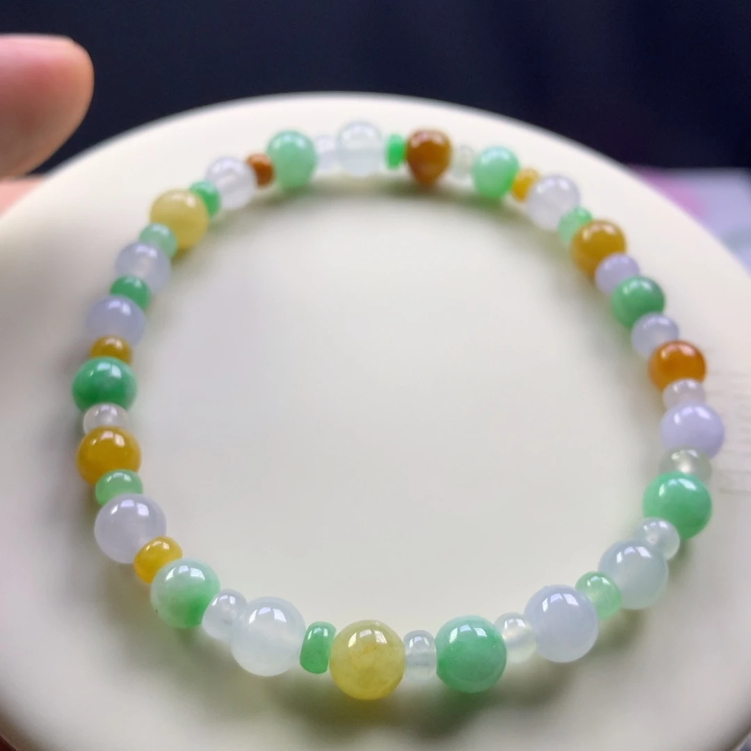 未镶嵌手串翡翠卡6