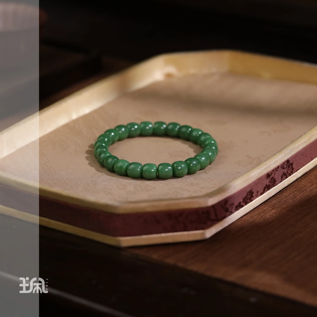 江叙|和田玉*手串*未镶嵌CYC25012703多样性发其一（P）