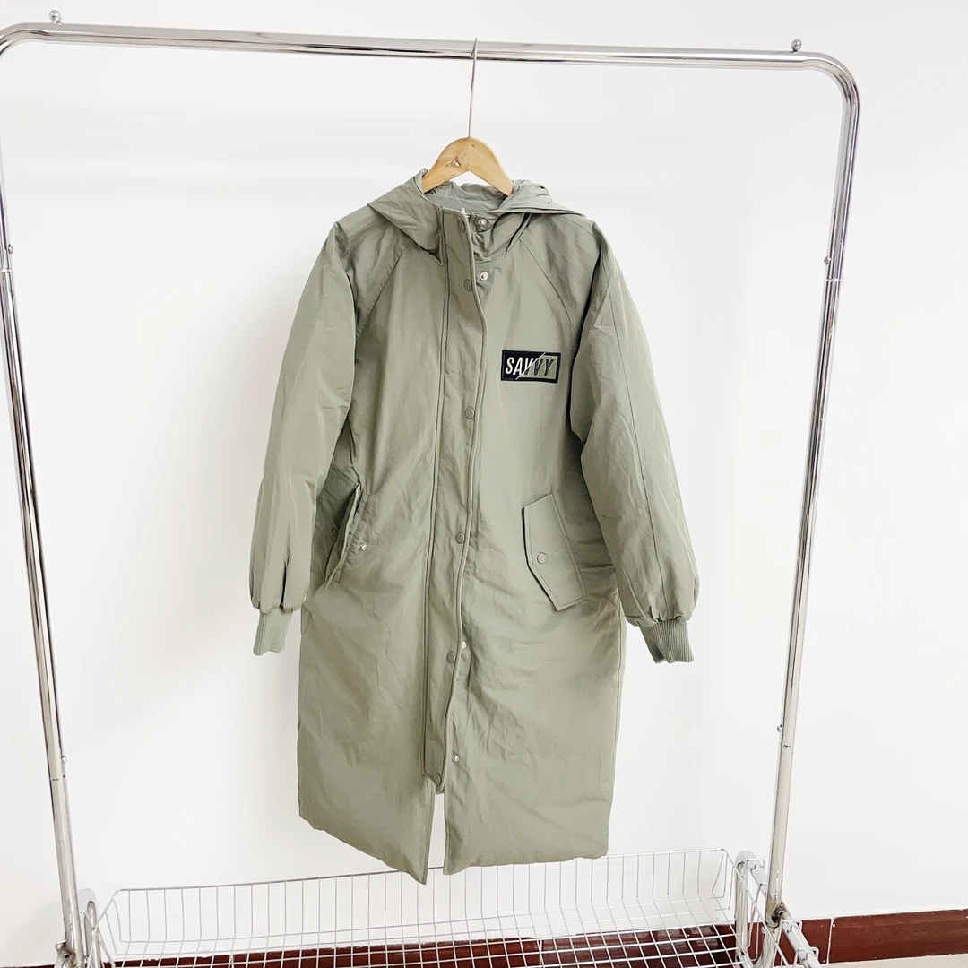 仓2-1 厚实正反两穿风衣外套羽绒服