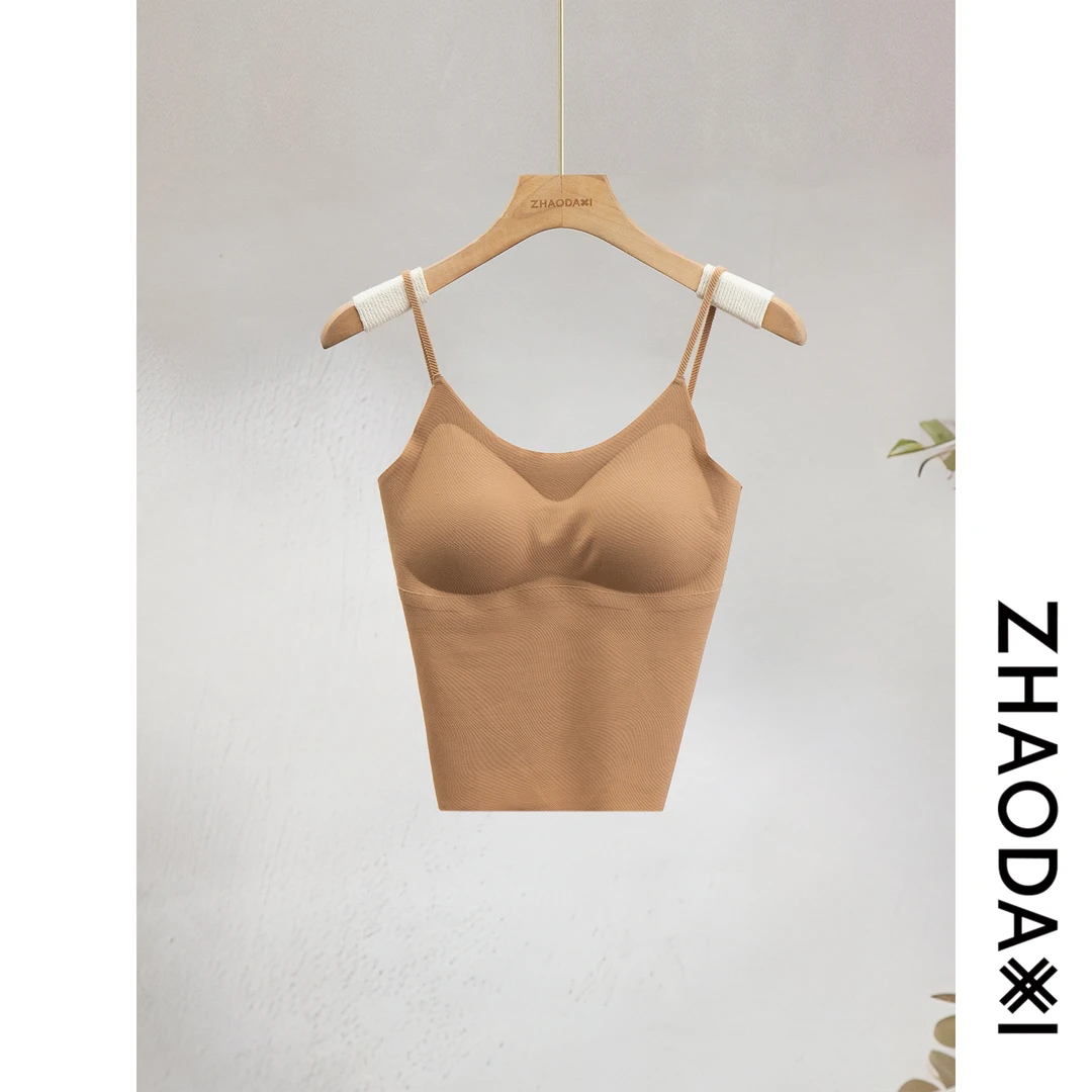 【赵大喜】肌底吊带｜超.薄速干吊带细肩带遮副乳带吊带