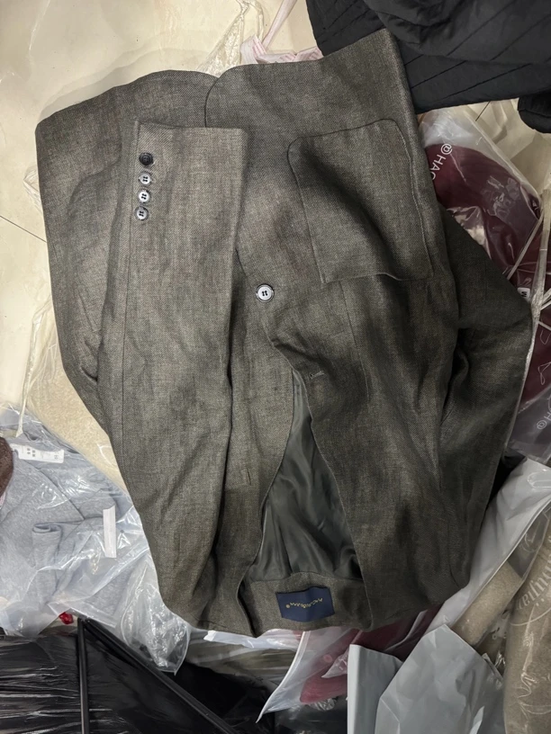 好久不见无领麻西服1