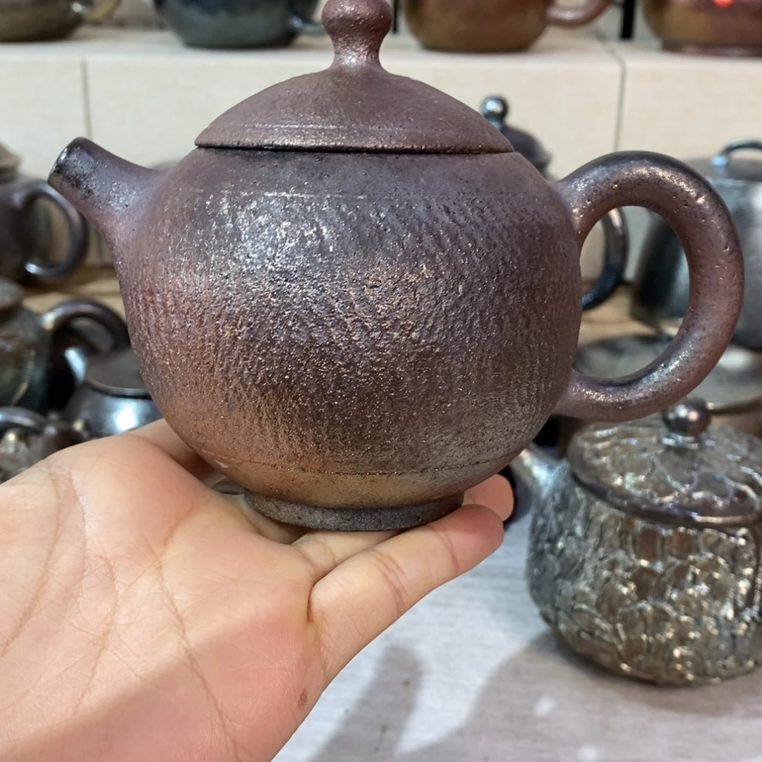 云南建水紫陶柴烧特价壶