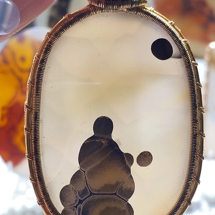 玛瑙/玉髓未镶嵌颈饰