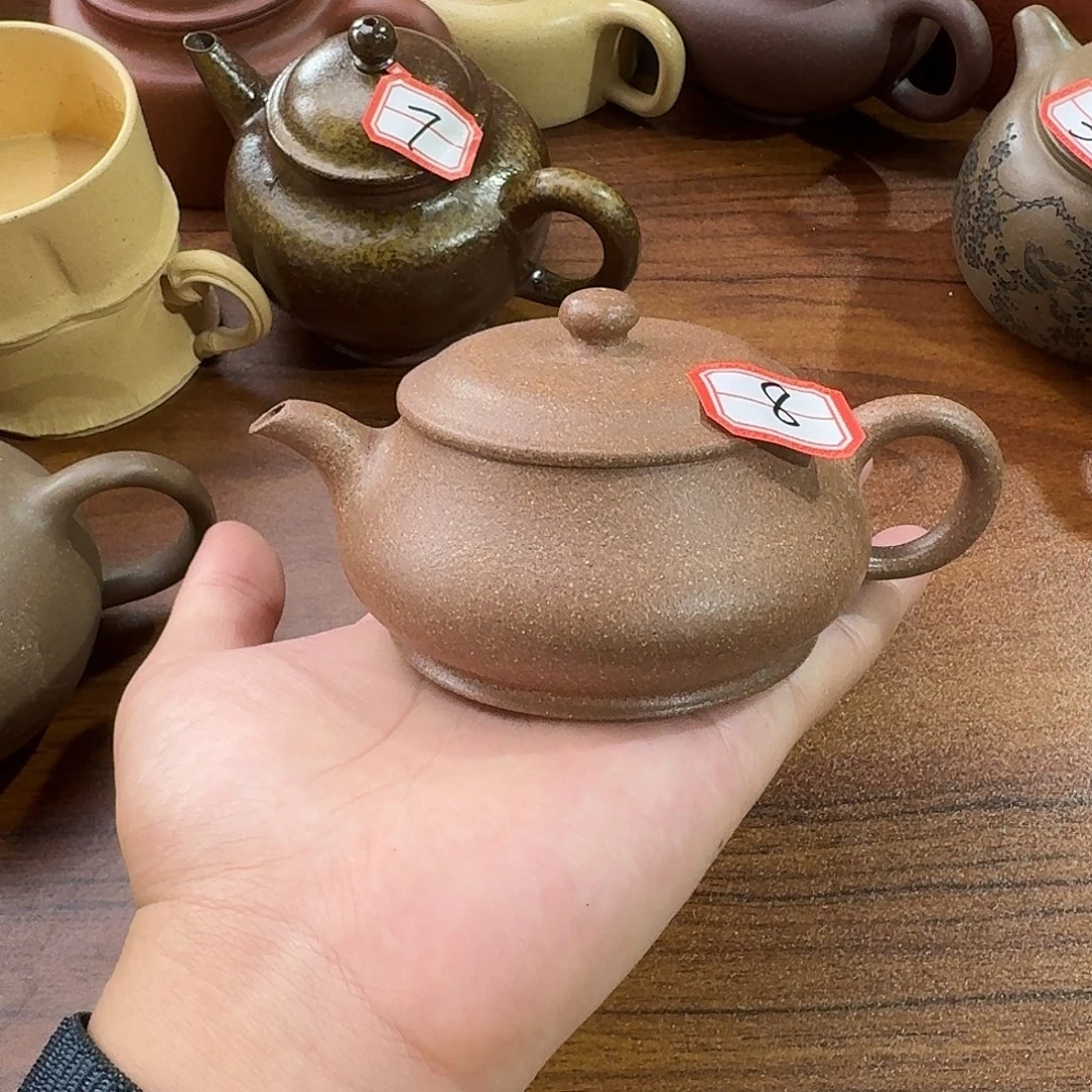 茶壶紫砂8号紫砂壶明炉