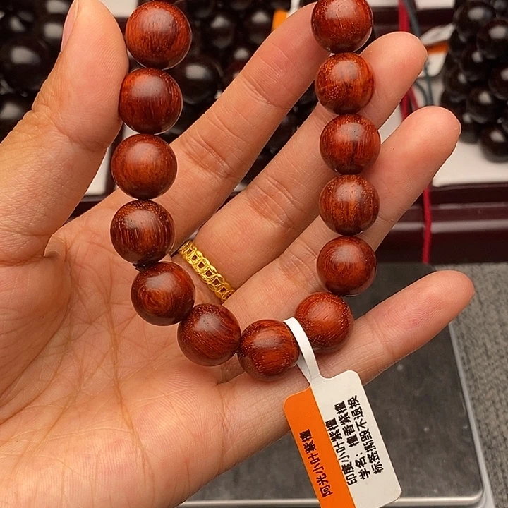手串/手链小叶紫檀1.2原汁原味高油密老料