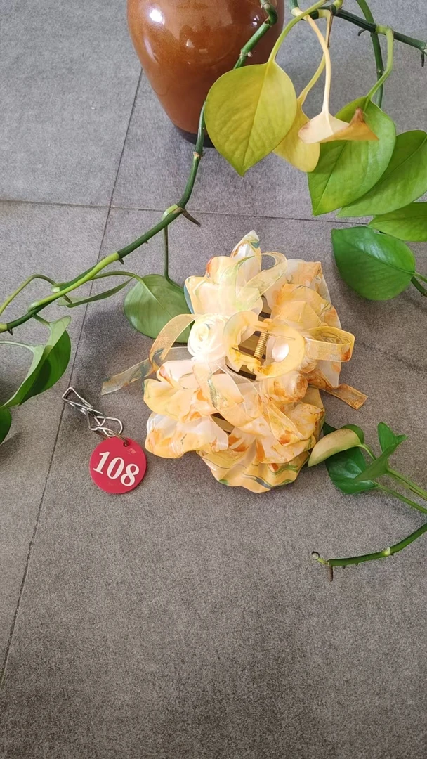 丝绸108现场高定发夹/默认微瑕【不退不换】