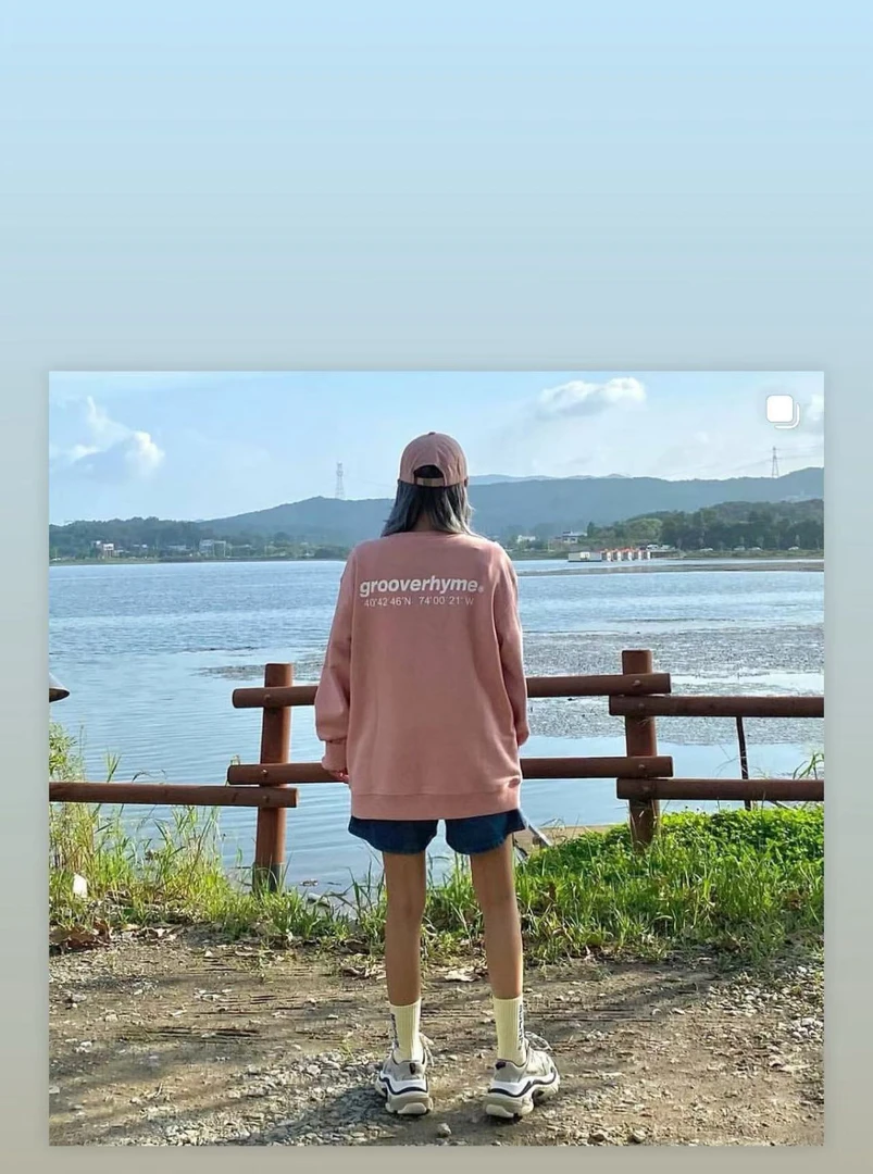 小雅姐姐  韩款字母印花多色拉绒套头圆领休闲卫衣KD84
