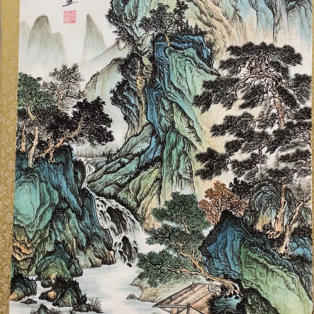 国画老师手笔手绘作品n