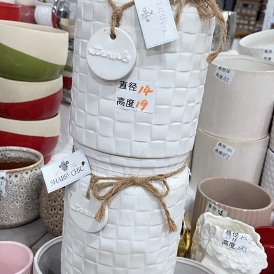 多肉绿植陶瓷花盆9:9包邮，有孔