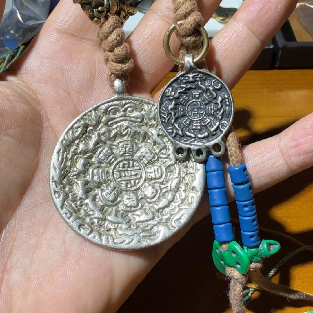 铜合金藏传九宫牌子