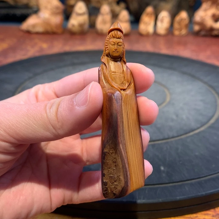 柏木（崖柏）根雕摆件