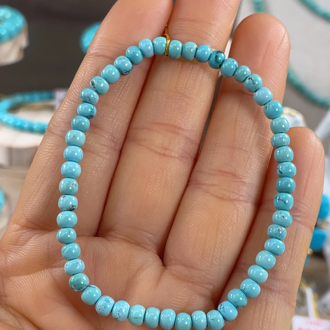 绿松石未镶嵌套链