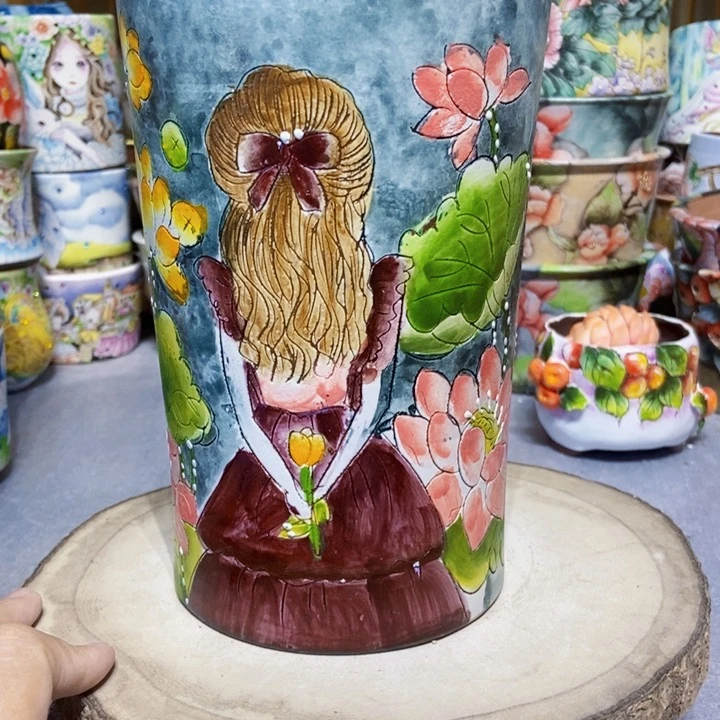 景德镇艺术手绘作品