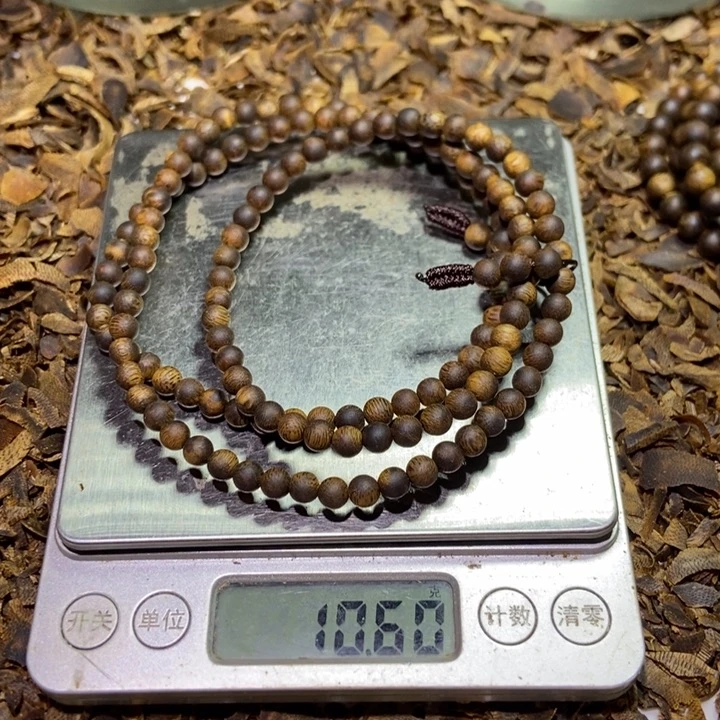 明***极沉香碎屑沉香05多圈