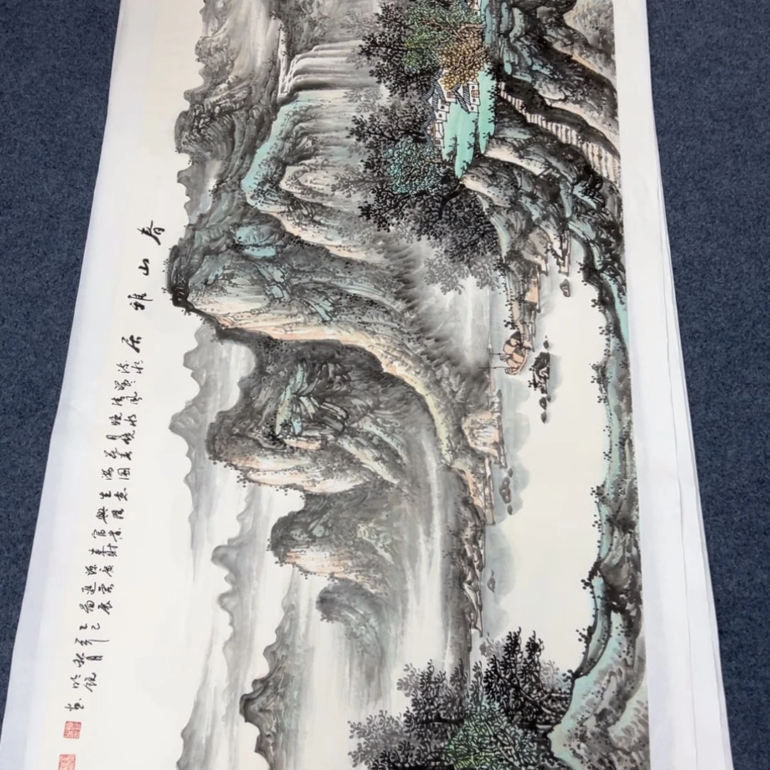 国画国画作品宣纸纯手绘