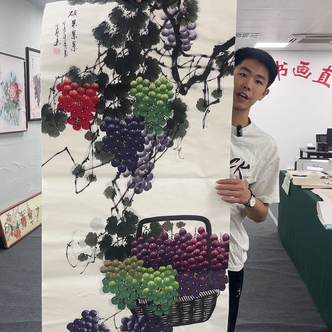 国画宣纸国画纯手绘作品