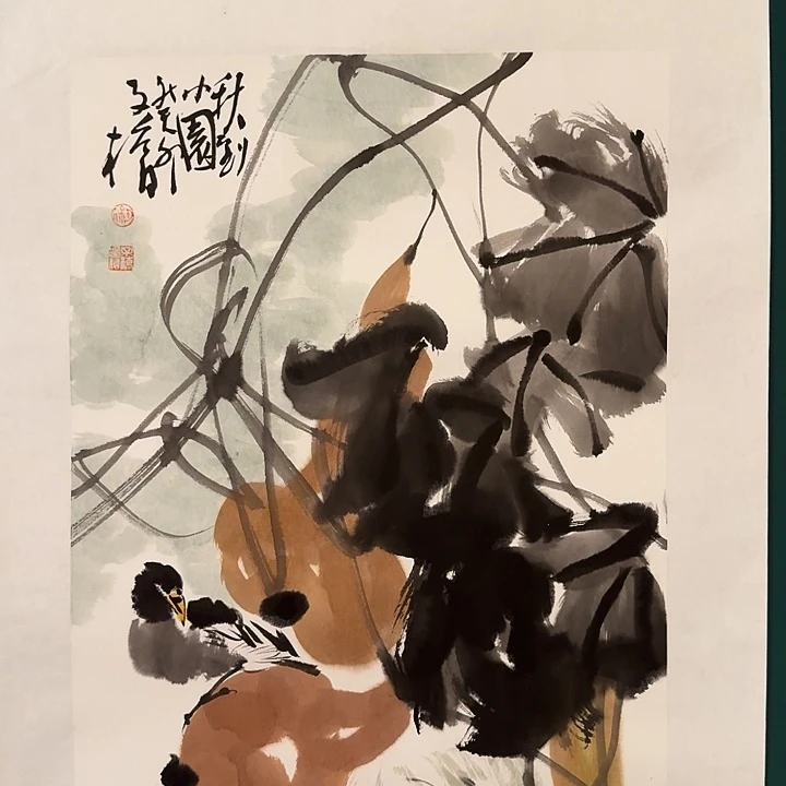 国画徐老师作品画作