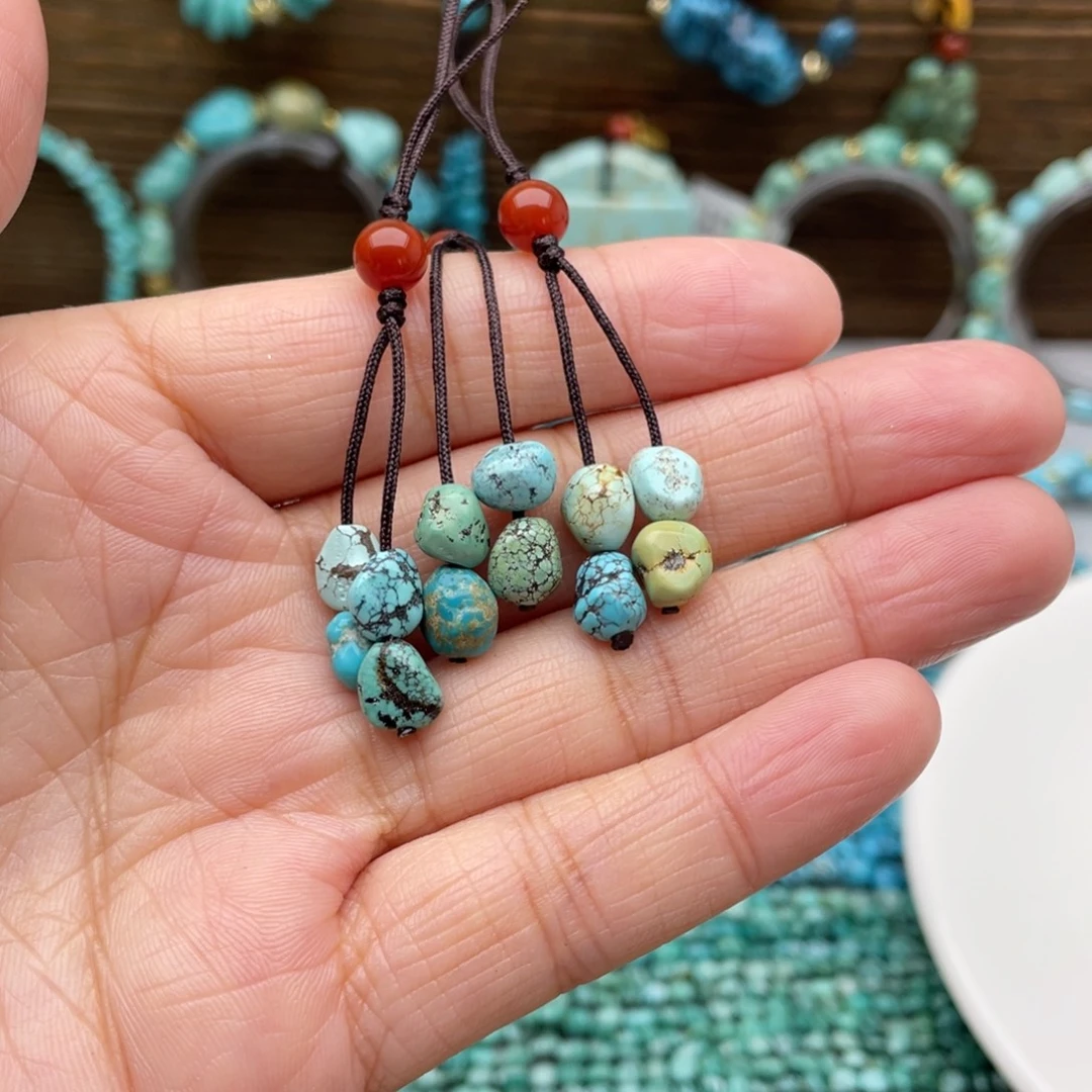 陕***哥南红玛瑙未镶嵌随行手机链