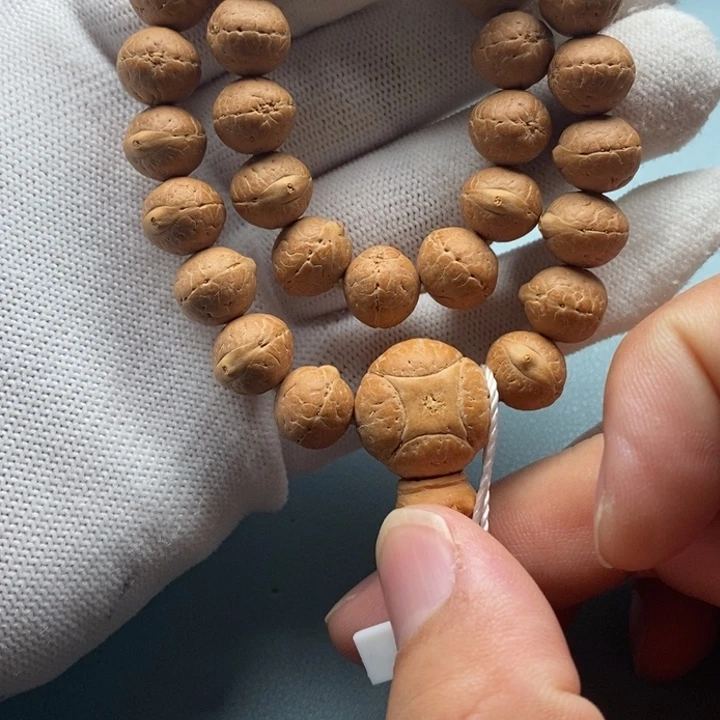 手串凤眼菩提实心飞碟11mm36颗