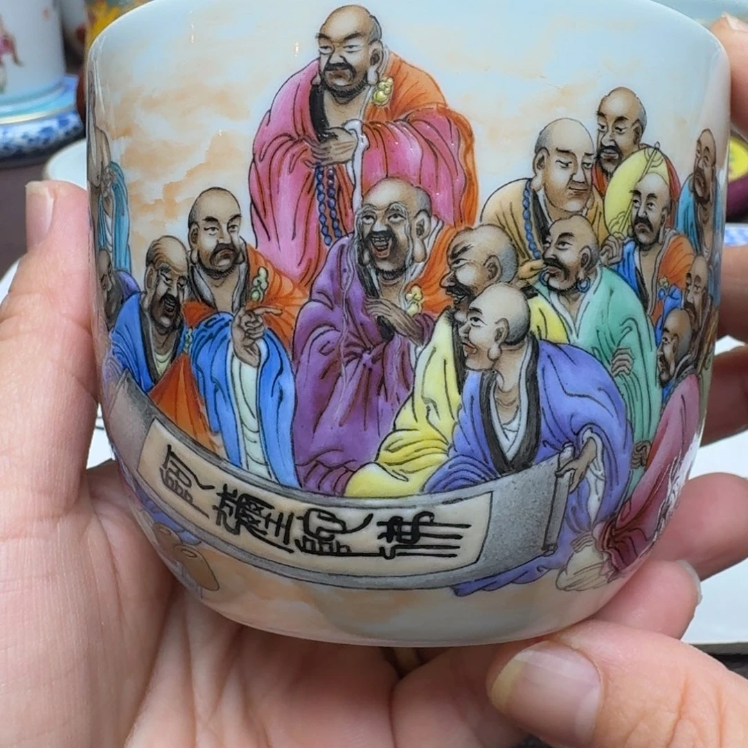 景德镇手工手绘展示