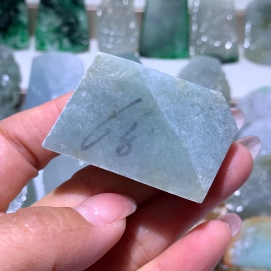 翡翠散珠翡翠边角料