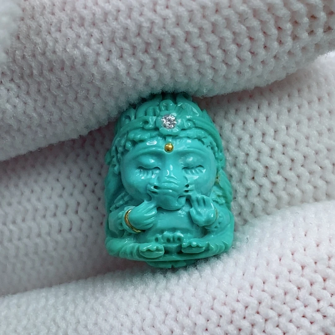 绿松石未镶嵌珠宝奇石