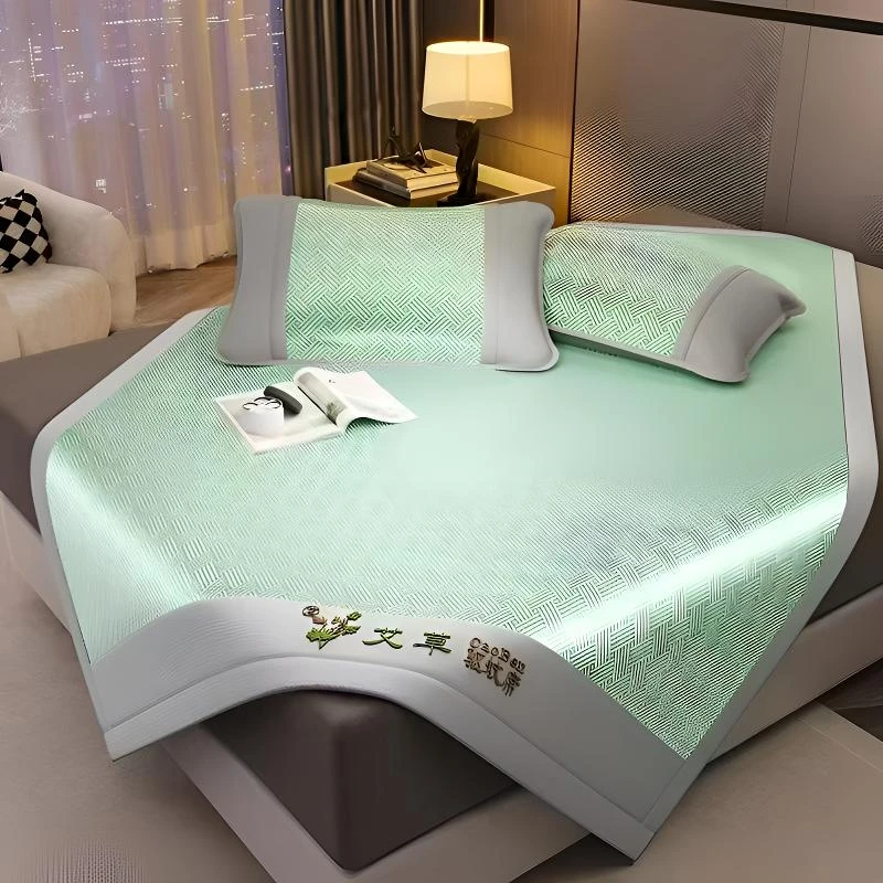 A类冰丝凉席夏季夏天可水洗家用大床凉垫软席子儿童可用高端草席H