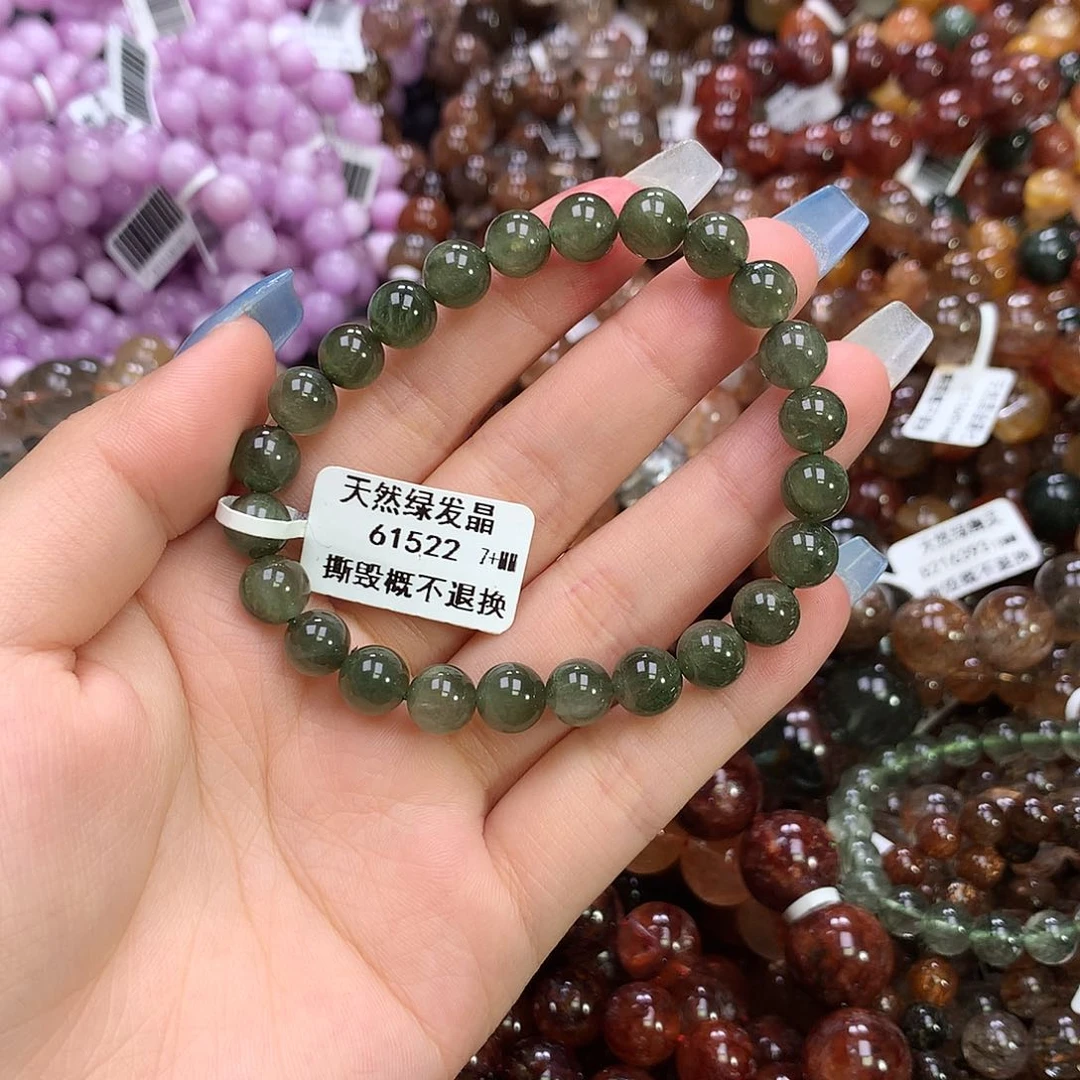 水晶手链未镶嵌，