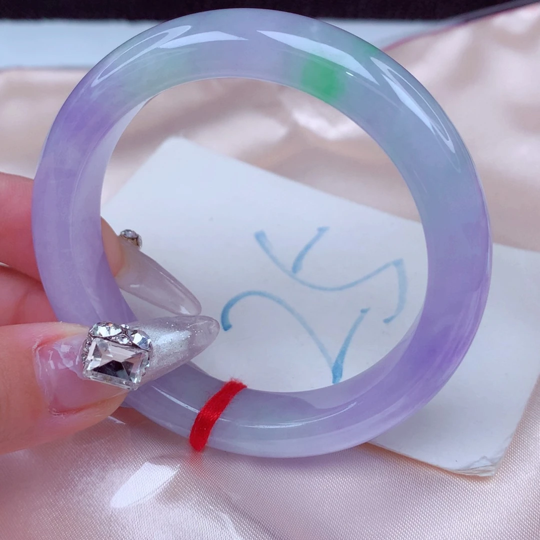 翡翠手镯未镶嵌天然缅甸翡翠A货手镯