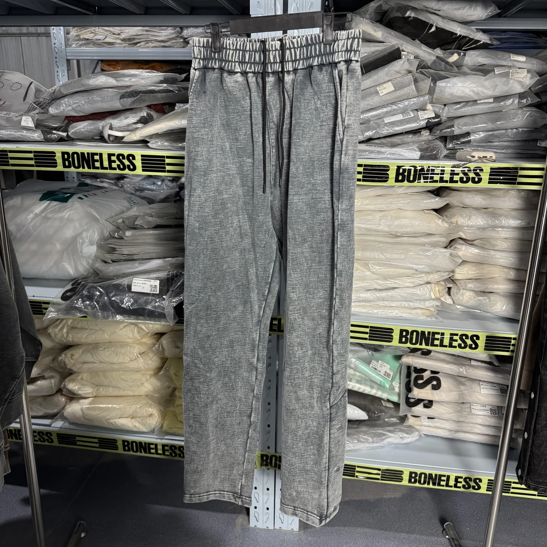 BLS炒色排扣卫裤K2403