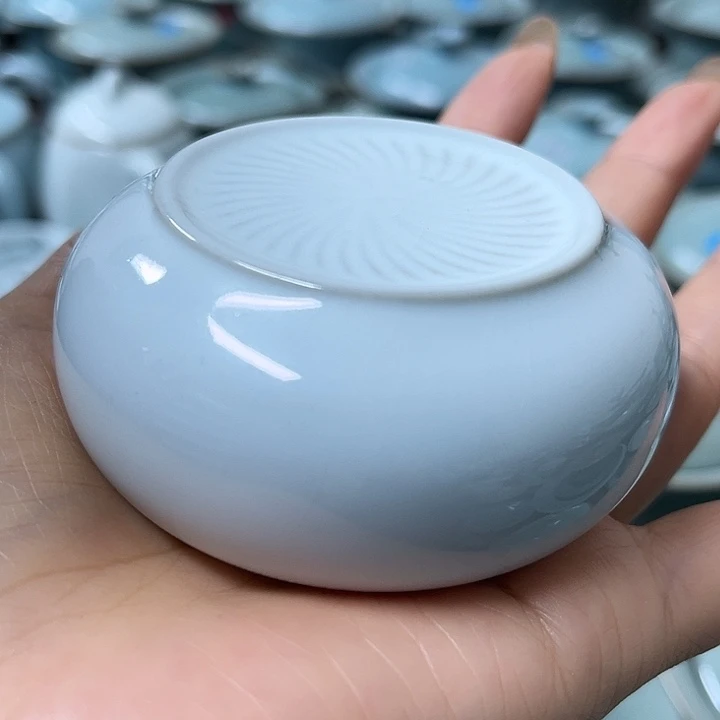 用***8瓷片原产地汝瓷生产瑕品