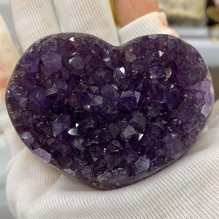 珠宝半成品未镶嵌紫晶