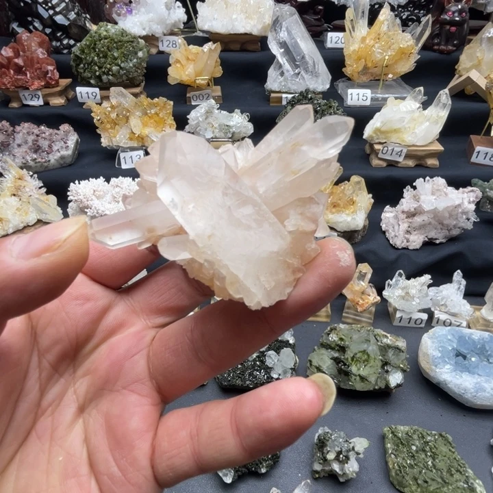 石材天然水晶家居装饰摆件