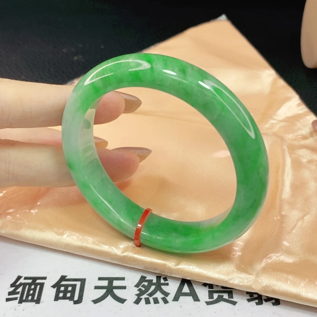 未镶嵌手镯翡翠54正圈