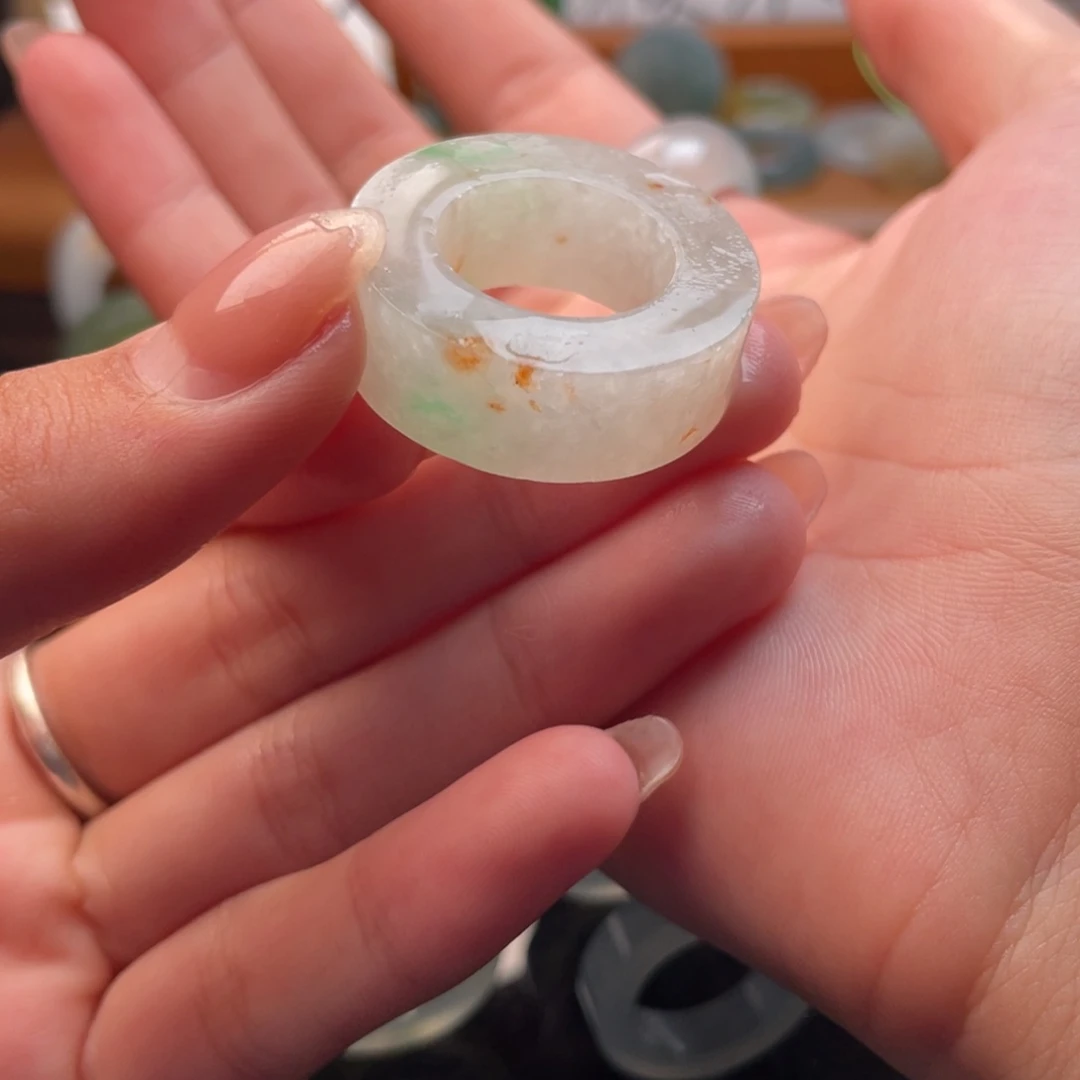 未镶嵌定制翡翠青椒肉丝